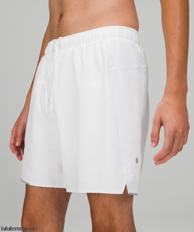 Lululemon Deutschland DELULU874 | Lululemon Deutschland Weiß Woge Gefüttert Kurz 6